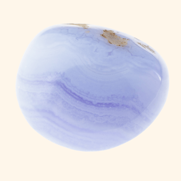 Beautiful Blue Lace Agate π The Stone Of Communication, Encouragement And Support - Luna Tide Handmade Crystal Jewellery