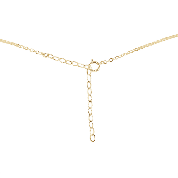 Smoky Quartz Bead Drop Choker - Smoky Quartz Bead Drop Choker - 14k Gold Fill - Luna Tide Handmade Crystal Jewellery