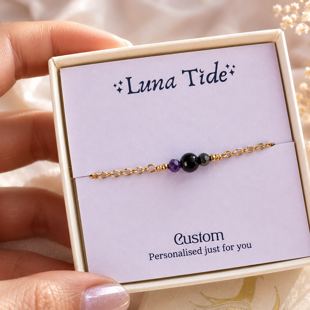Custom Dainty Gemstone Bracelet