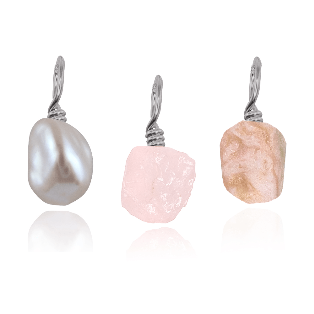 Fertility & Motherhood Raw Crystal Pendant Bundle