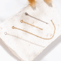 Additional Necklace Extender - Additional Necklace Extender - 14k Gold Fill / 5cm / 2-inches - Luna Tide Handmade Crystal Jewellery