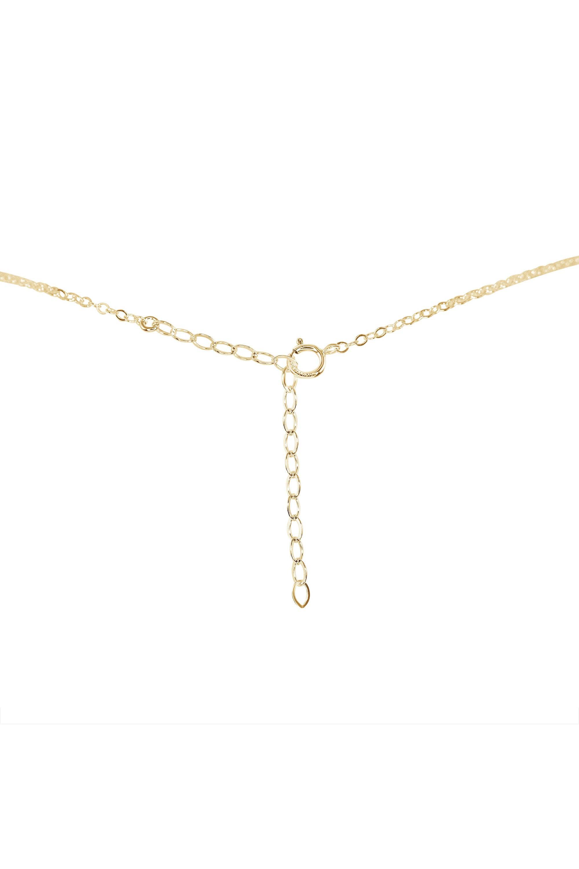 Raw Orange Sunstone Crystal Lariat Necklace - Raw Orange Sunstone Crystal Lariat Necklace - 14k Gold Fill - Luna Tide Handmade Crystal Jewellery