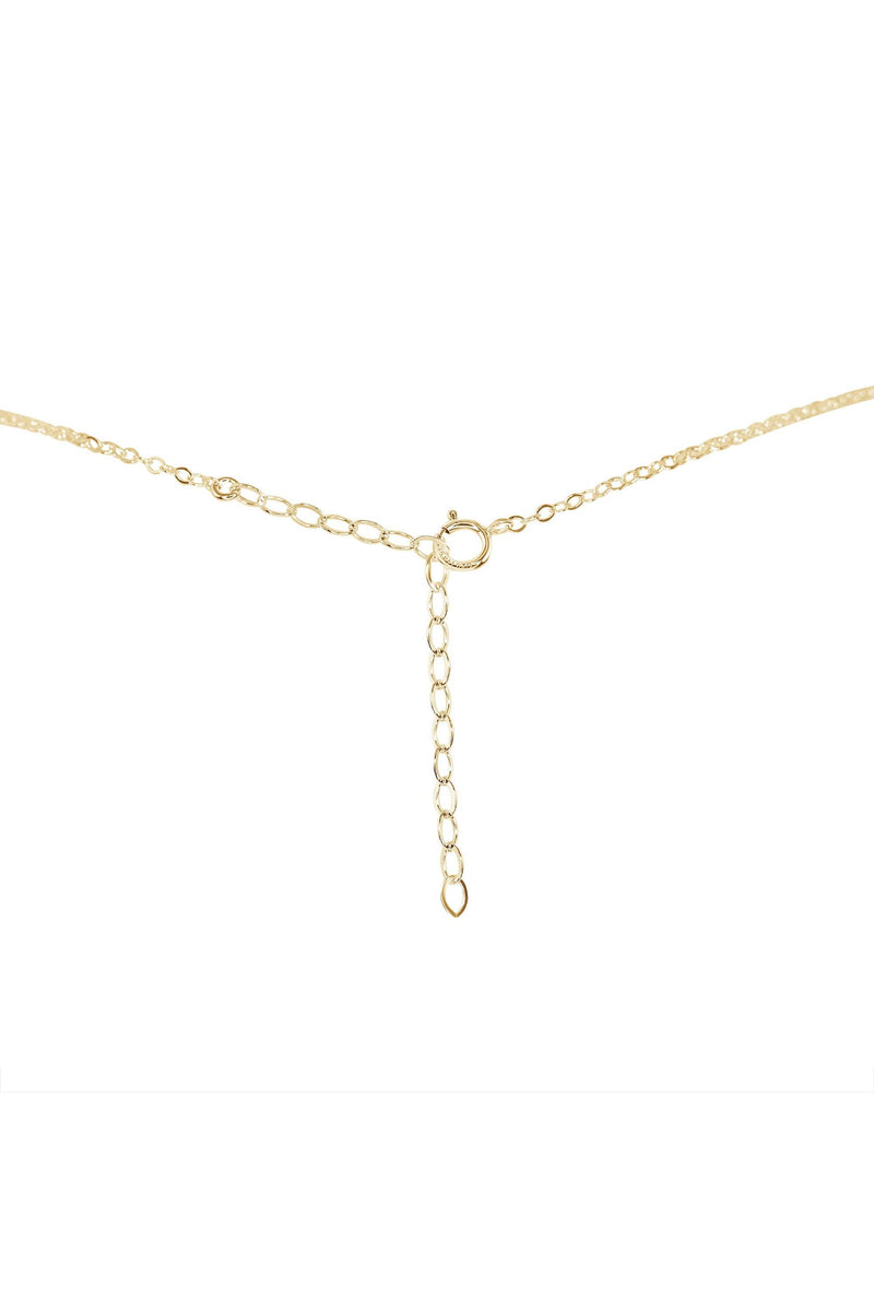 Raw Nugget Choker - Sunstone - 14K Gold Fill - Luna Tide Handmade Jewellery